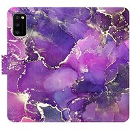 iSaprio flip case Purple Marble for Samsung Galaxy A41 - Phone Cover
