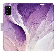 iSaprio flip case Purple Paint for Samsung Galaxy A41 - Phone Cover