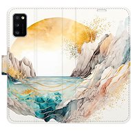 iSaprio flip pouzdro Winter in the Mountains pro Samsung Galaxy A41 - Phone Cover