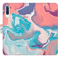 iSaprio flip pouzdro Abstract Paint 06 pro Samsung Galaxy A50 - Phone Cover