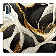 iSaprio flip pouzdro BlackGold Marble pro Samsung Galaxy A50 - Phone Cover