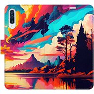 iSaprio flip pouzdro Colorful Mountains 02 pro Samsung Galaxy A50 - Phone Cover