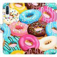 iSaprio flip case Donuts Pattern 02 for Samsung Galaxy A50 - Phone Cover