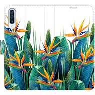 iSaprio flip pouzdro Exotic Flowers 02 pro Samsung Galaxy A50 - Phone Cover