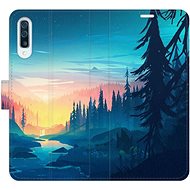 iSaprio flip case Magical Landscape for Samsung Galaxy A50 - Phone Cover