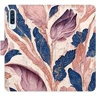 iSaprio flip pouzdro Old Leaves 02 pro Samsung Galaxy A50 - Phone Cover