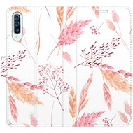 iSaprio flip case Ornamental Flowers for Samsung Galaxy A50 - Phone Cover