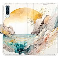 iSaprio flip pouzdro Winter in the Mountains pro Samsung Galaxy A50 - Phone Cover