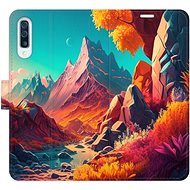 iSaprio flip pouzdro Colorful Mountains pro Samsung Galaxy A50 - Phone Cover