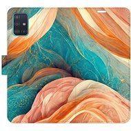 iSaprio flip pouzdro Blue and Orange pro Samsung Galaxy A51 - Phone Cover