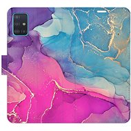 iSaprio flip case Colour Marble 02 for Samsung Galaxy A51 - Phone Cover
