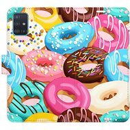 iSaprio flip puzdro Donuts Pattern 02 na Samsung Galaxy A51 - Kryt na mobil