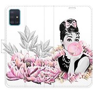 iSaprio flip pouzdro Girl with bubble pro Samsung Galaxy A51 - Phone Cover