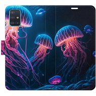 iSaprio flip case Jellyfish for Samsung Galaxy A51 - Phone Cover