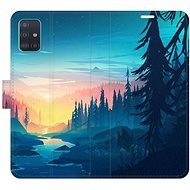 iSaprio flip puzdro Magical Landscape pre Samsung Galaxy A51 - Kryt na mobil