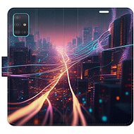 iSaprio flip case Modern City for Samsung Galaxy A51 - Phone Cover