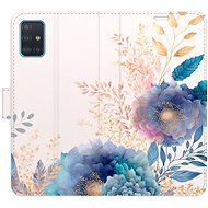 iSaprio flip case Ornamental Flowers 03 for Samsung Galaxy A51 - Phone Cover