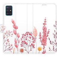 iSaprio flip pouzdro Pink Flowers 03 pro Samsung Galaxy A51 - Phone Cover