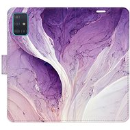 iSaprio flip pouzdro Purple Paint pro Samsung Galaxy A51 - Phone Cover