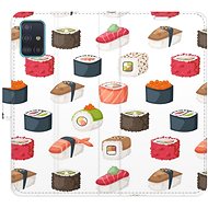 iSaprio flip pouzdro Sushi Pattern 02 pro Samsung Galaxy A51 - Phone Cover