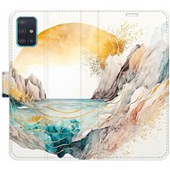 iSaprio flip pouzdro Winter in the Mountains pro Samsung Galaxy A51 - Phone Cover