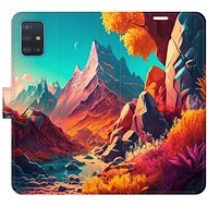 iSaprio flip puzdro Colorful Mountains na Samsung Galaxy A51 - Kryt na mobil