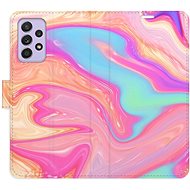 iSaprio flip pouzdro Abstract Paint 07 pro Samsung Galaxy A52 / A52 5G / A52s - Phone Cover