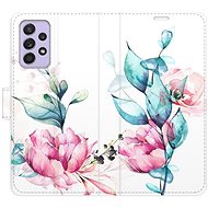 iSaprio flip pouzdro Beautiful Flower pro Samsung Galaxy A52 / A52 5G / A52s - Phone Cover