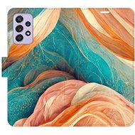 iSaprio flip pouzdro Blue and Orange pro Samsung Galaxy A52 / A52 5G / A52s - Phone Cover