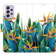 iSaprio flip pouzdro Exotic Flowers 02 pro Samsung Galaxy A52 / A52 5G / A52s - Phone Cover