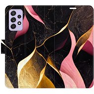 iSaprio flip case Gold Pink Marble 02 for Samsung Galaxy A52 / A52 5G / A52s - Phone Cover