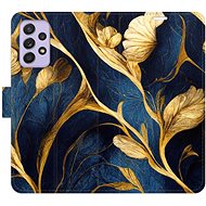 iSaprio flip case GoldBlue for Samsung Galaxy A52 / A52 5G / A52s - Phone Cover