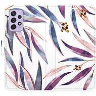 iSaprio flip pouzdro Ornamental Leaves pro Samsung Galaxy A52 / A52 5G / A52s - Phone Cover