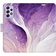 iSaprio flip case Purple Paint for Samsung Galaxy A52 / A52 5G / A52s - Phone Cover