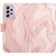 iSaprio flip pouzdro RoseGold Marble pro Samsung Galaxy A52 / A52 5G / A52s - Phone Cover