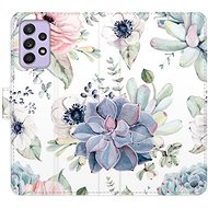 iSaprio flip case Succulents for Samsung Galaxy A52 / A52 5G / A52s - Phone Cover