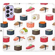 iSaprio flip pouzdro Sushi Pattern 02 pro Samsung Galaxy A52 / A52 5G / A52s - Phone Cover