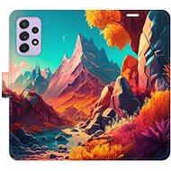 iSaprio flip pouzdro Colorful Mountains pro Samsung Galaxy A52 / A52 5G / A52s - Phone Cover