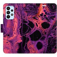 iSaprio flip case Abstract Dark 02 for Samsung Galaxy A53 5G - Phone Cover