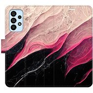 iSaprio flip pouzdro BlackPink Marble pro Samsung Galaxy A53 5G - Phone Cover