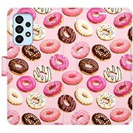 iSaprio flip pouzdro Donuts Pattern 03 pro Samsung Galaxy A53 5G - Phone Cover