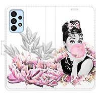 iSaprio flip pouzdro Girl with bubble pro Samsung Galaxy A53 5G - Phone Cover