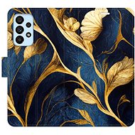 iSaprio flip case GoldBlue for Samsung Galaxy A53 5G - Phone Cover