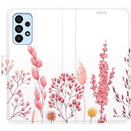 iSaprio flip case Pink Flowers 03 for Samsung Galaxy A53 5G - Phone Cover