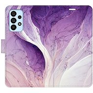 iSaprio flip case Purple Paint for Samsung Galaxy A53 5G - Phone Cover