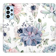 iSaprio flip pouzdro Succulents pro Samsung Galaxy A53 5G - Phone Cover