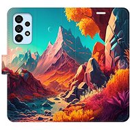 iSaprio flip pouzdro Colorful Mountains pro Samsung Galaxy A53 5G - Phone Cover