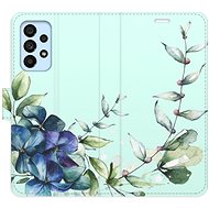 iSaprio flip pouzdro Blue Flowers pro Samsung Galaxy A53 5G - Phone Cover