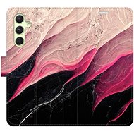 iSaprio flip pouzdro BlackPink Marble pro Samsung Galaxy A54 5G - Phone Cover