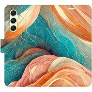 iSaprio flip pouzdro Blue and Orange pro Samsung Galaxy A54 5G - Phone Cover